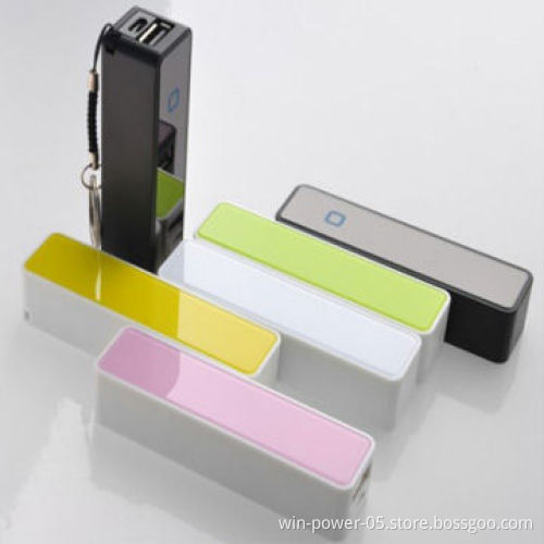 Beautiful mobile phone charger, with capacity 2,200/2,800mAh available